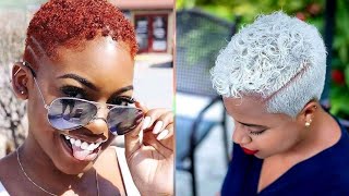73 Hottest And Amazing Colored Short Hairstyles/Haircuts For Black Ladies 2020 By Wendy Styles,