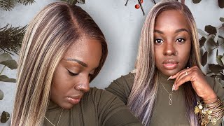 Melted $45 Synthetic Lace Front Wig| Outre Perfect Hairline Jaylani