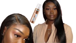 How To Fake Bleach Knots | Affordable 360 Lace Frontal Wig | Yolissahair