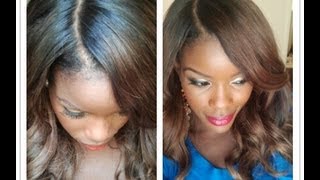 My Lace Closure & U-Part Wig Application