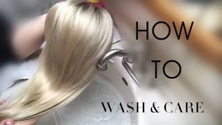 How To Wash & Care Synthetic Wig