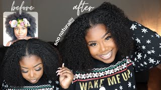 Best Afro Kinky U Part Wig For 4B/4C  Natural Hair? | Looks Just Like My Real Hair!! | Rpgshow