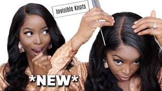 ⚠️No Need For The Fake Scalp Method!!!⚠️ New Invisible Knot Wig & Transparent Lace⁉️ Ft Afsisterwig