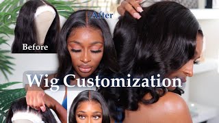 How To Make Your Closure Wig Look Like Scalp | Customize, Pluck & Install Tutorial For Beginners