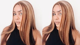Honey Highlighted Blonde Wig Aliexpress Ft Uwigs.Shop Review