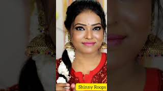 Wedding Hairstyles |Party Hairstyle |Indian Wedding Hairstyles #Shorts #Youtubeshorts Shinny Roops
