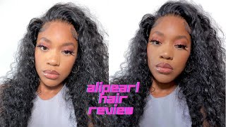The Best Hd Lace Wig I'Ve Tried: Ali Pearl Deep Wave Frontal Melt Install   Hd 1080P