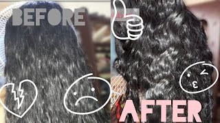 #Wigs #Humanhairblend How To Revamp Curls On Human Hair Blend Wig #Wig #Curls #Humanhair