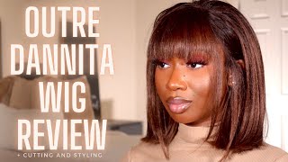 Outre Perfect Hairline | Sythetic Lace Wig | Dannita | Tan Dotson