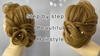Wedding Hair  Updos Tutorial Twins Wave Bridalhair Step By  Step #Hairartist #Hairstyle #Learning