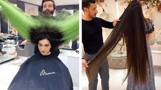 Amazing Women Haircut | Hairstyle Grwm | Hair Colour Trends 2020 | Long To Short Haircut Part 2