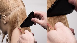 Simple Bob Haircut With A Trirazor