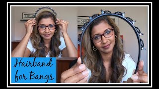 Double Bangs Hairstyle Hairpin Headband | First Impressions & Review