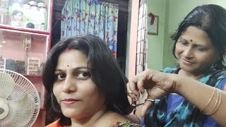 Hair Cutting Video// Bob Hairstyles// Bob Cutting//My New Hairstyle #Bengalivlog #Simplecouplevloger