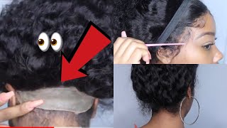 Detailed Showing & Securing The Back Of A 360 Lace Front Wig| Bald Cap Method| Superbwigs