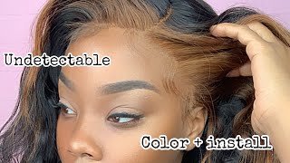 Hd Undetectable Body Wave Lace! 13X4 Lace Frontal Wig| Tinashehair