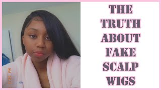 Fake Scalp Wig Install | Ft. Dola Hair