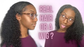 Kinky Curly U-Part Wig ! | Petalwigs
