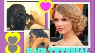 ★ Taylor Swift Hair Tutorial | Cute Hairstyles | Curly Messy Bun Updos For Medium Long Hair | Prom