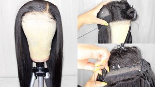 Very Detailed | How To Make A Lace Closure  Wig Tutorial | Charlion Patrice