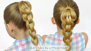Quick And Easy Hairstyles | Cute Long Hair Hairstyles For Girls | Littlegirlhair❤️