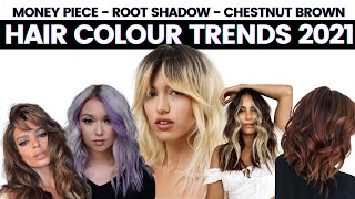 What Are The Biggest Female Hair Colour Trends 2021 | Top Trending Autumn Winter Spring Summer Looks