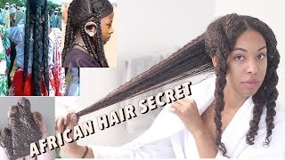 Chebe Powder For  Super Long Natural Hair And Length Retention | African Hair Secret