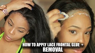 Industry Secrets: How To | Apply Your Lace Wig Safely With Glue + Removal  | Chinalacewig