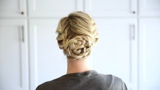 Double French Updo | Cute Girls Hairstyles