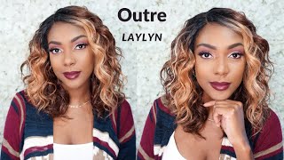 Under $40 | Beginner Friendly | Outre Synthetic Hd Transparent Lace Front Wig Laylyn #Outrelaylyn