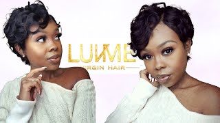 Pixie, Pixie Poppin | Finger Wave Pixie Cut Short Wig By Luv Me Hair