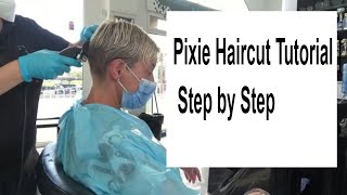 Shorts Pixie Haircut Tutorial | Step By Step