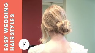 Easy Wedding Hairstyles: 3 Easy, Elegant Looks