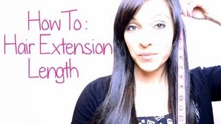 How To Choose Your Hair Extension Length | Instant Beauty ♡