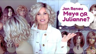 Compare 2 Curly Bob Wigs By Jon Renau!  Maya & Julianne!  Find Out How To Choose!?!