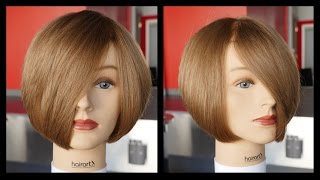 How To Cut A Layered Bob - Haircut Tutorial Step By Step - Thesalonguy
