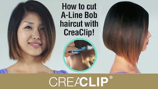 How To Cut An A-Line Bob Hairstyle On Your Self At Home! Cut Our Own Hair