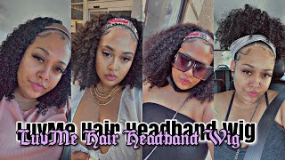 Luvmehair Jerry Curl Headband Wig| Ft. Dossier