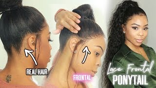 Do'S & Dont'S  Of A Frontal Ponytail| Lace Frontal Ponytail Beginners | Ms Coco Hair