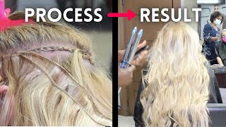 Turning Clip-Ins Into Permanent Sew-In Extensions (Best Method 2021)