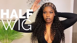 Trying The Headband Wig Trend! Half Wigs Are Back? | Julia Hair