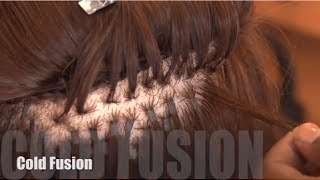 How To: Apply Cold Fusion Hair Extensions