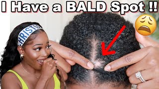 Bald Spot‼️No Edges Hair Thinning⁉️ My Secrets Revealed Headband Wig No Glue No Lace Ft Isee Hair