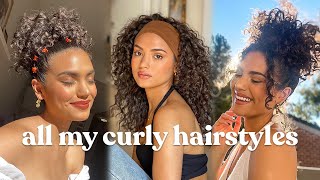 Easy Curly Hairstyles  Tutorials