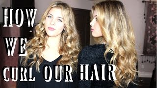 How We Curl Our Long Hair Tutorial