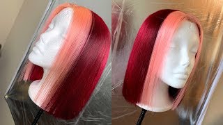 Valentines Day Hair Color/ Arrogant Tae Inspired Ft. Eayon Wigs