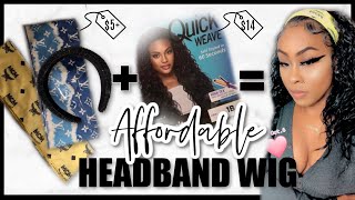 Headband Wig! Super Easy And Affordable