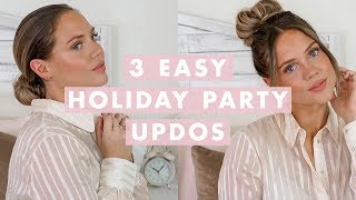 3 Party Updos You Can Do Yourself
