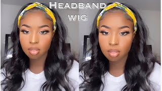 Headband Wig!?  Throw On & Go | No Lace No Glue | Luvme Hair