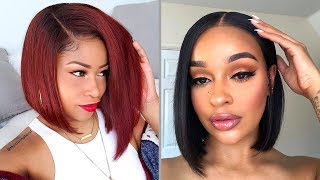 Bob Hairstyles For Black Women Compilation